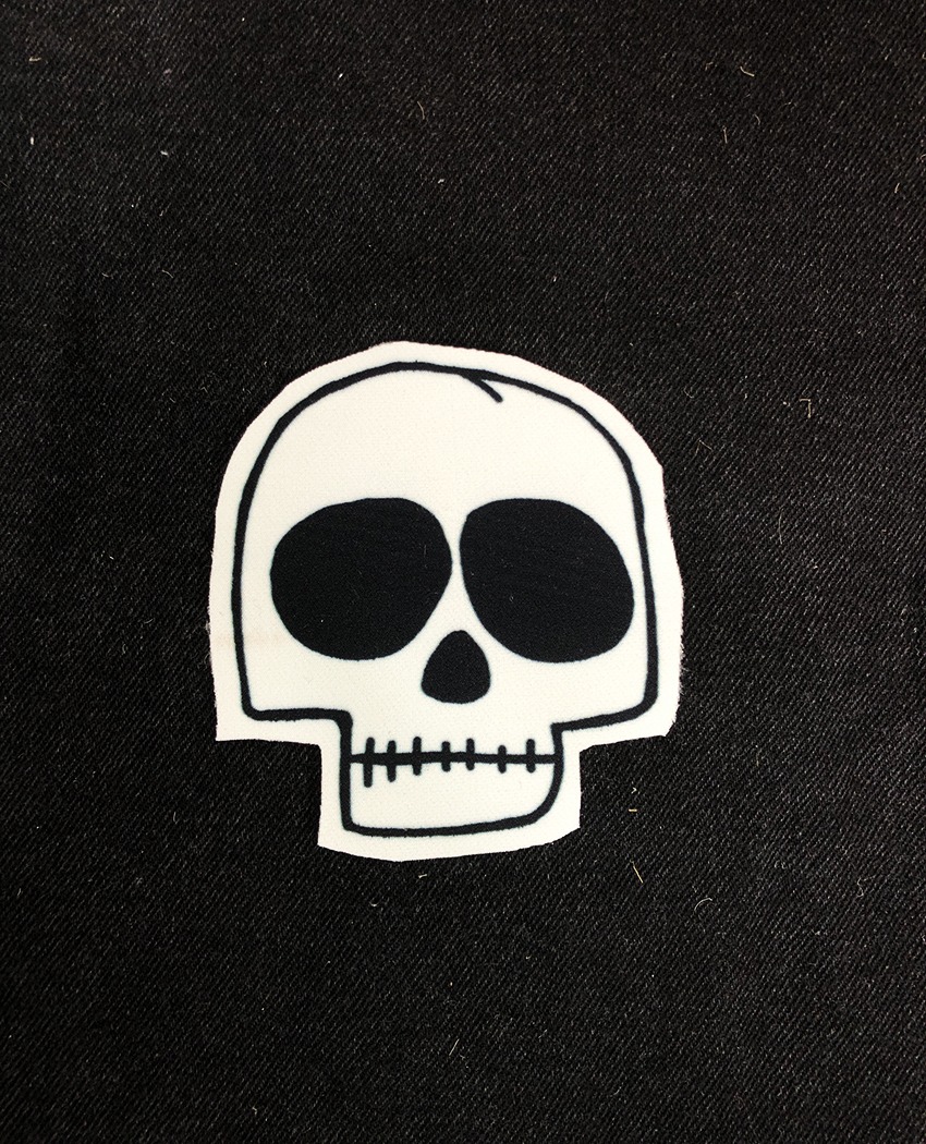 PARCHE CALAVERA