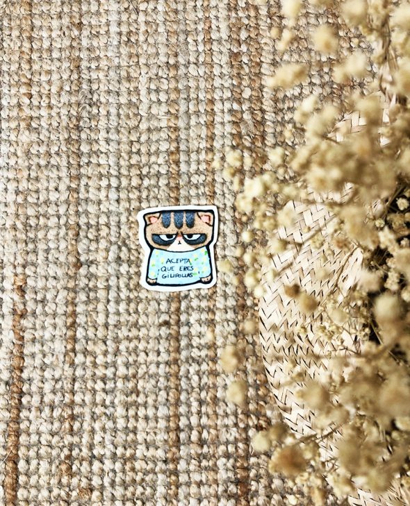 PARCHE GATO ENFADAO