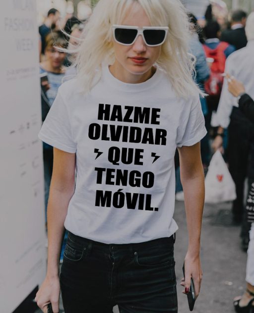 CAMISETA HAZME OLVIDAR