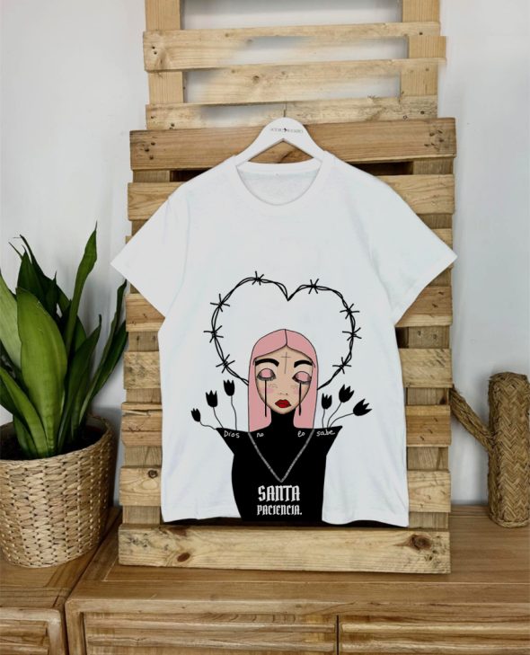 CAMISETA SANTA PACIENCIA