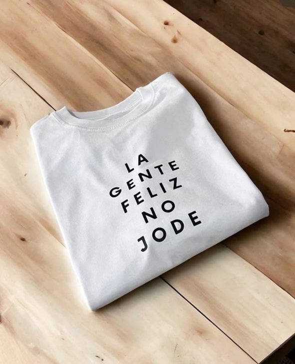 CAMISETA GENTE FELIZ