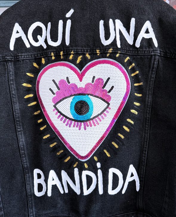 Cazadora vaquera bandida