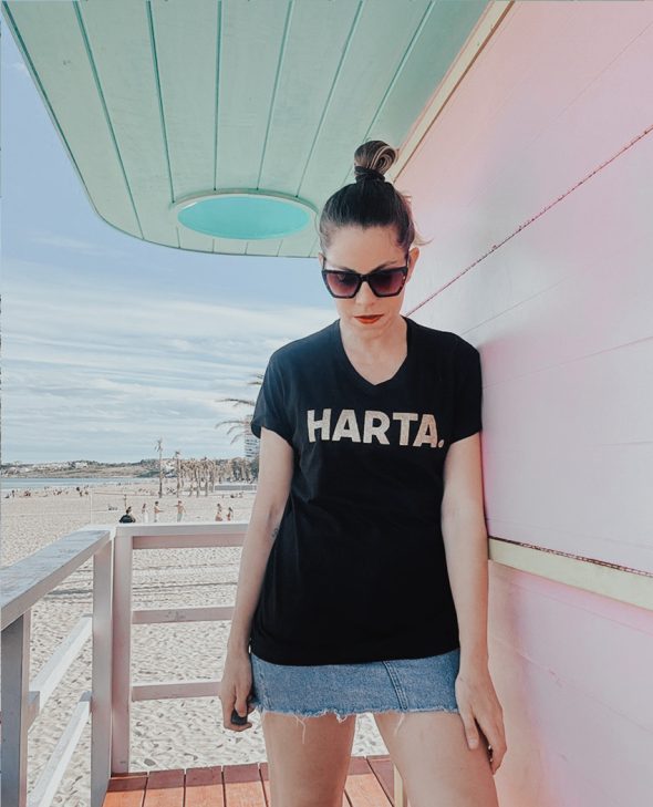 CAMISETA HARTA NEGRA