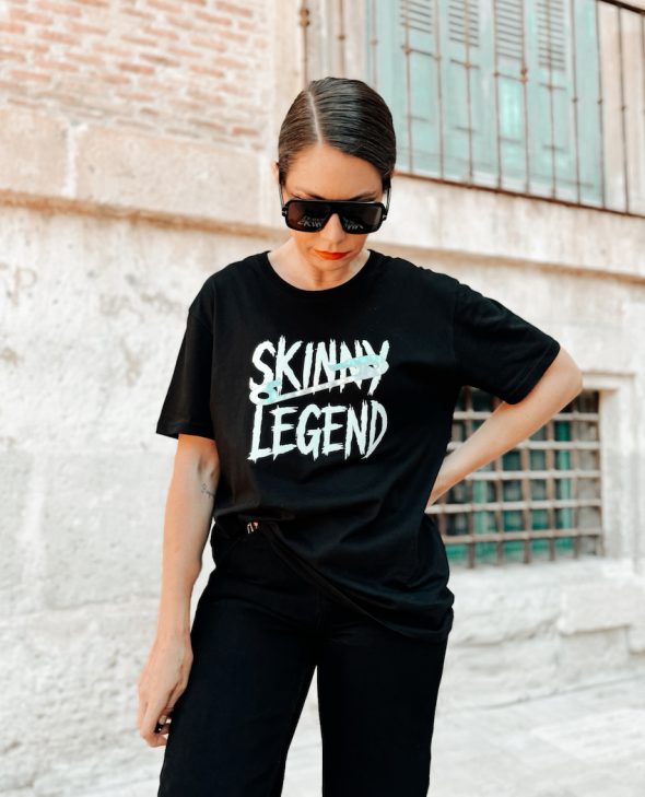 CAMISETA SKINNY LEGEND BLACK