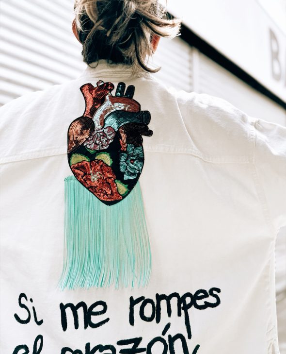 CAZADORA COBRO CORAZÓN