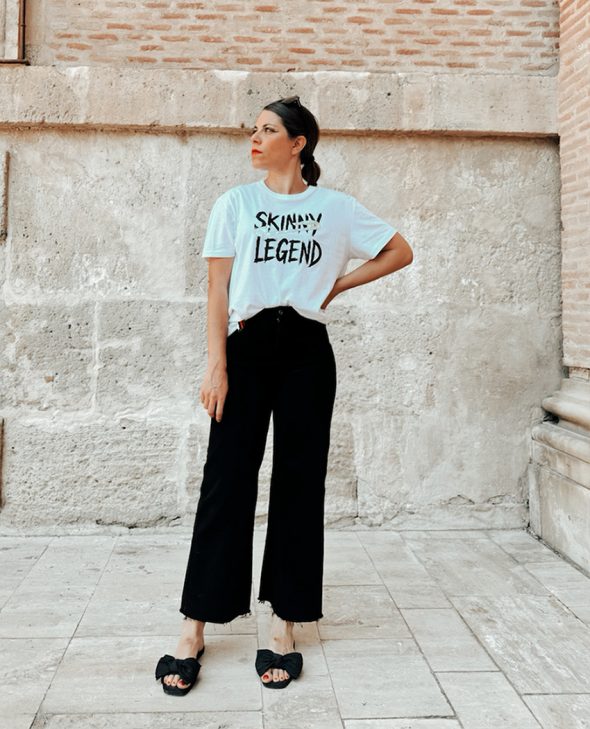 CAMISETA SKINNY LEGEND WHITE