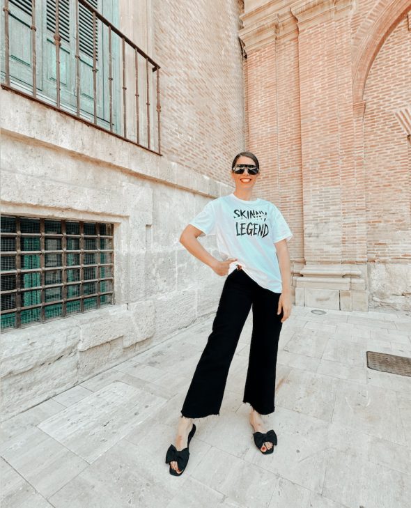 CAMISETA SKINNY LEGEND WHITE