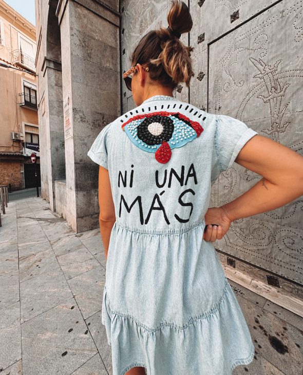 VESTIDO NI UNA MENOS