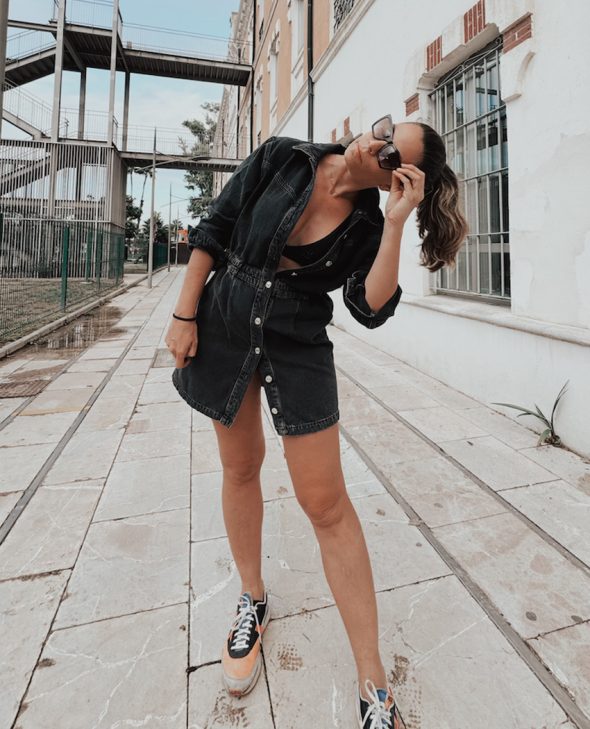 VESTIDO FLECOS CORAZÓN