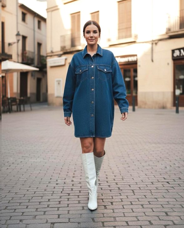 VESTIDO A BESOS