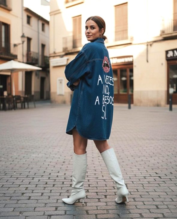 VESTIDO A BESOS