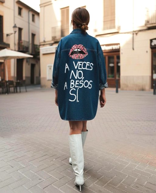 VESTIDO A BESOS